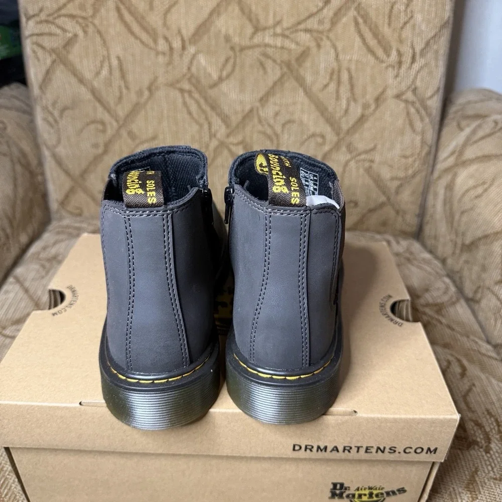 Dr.‎ Airway Martens 2976  Kids Size 6 Wildhorse Lamper Brown Boots Grounge New